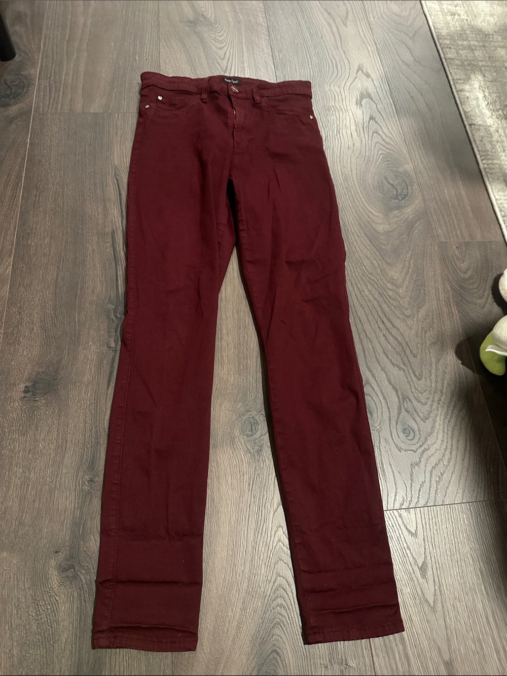 Marciano Women's Deep Wine Slim Pants